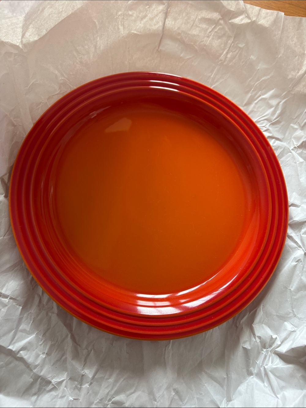 NWT Lot of (2) Le Creuset dinner plates